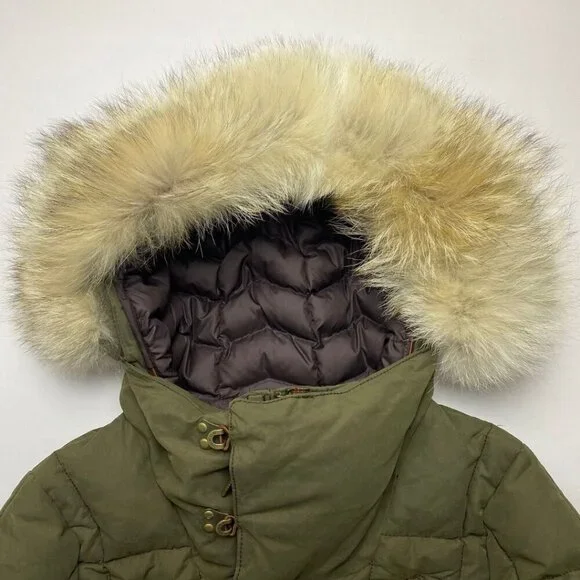 SOREL Conquest Carly Parka Olive Green Size S - Picture 4 of 13